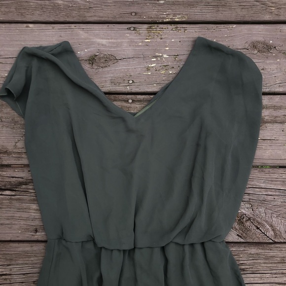 olive green sun dress - Picture 2 of 6